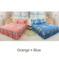 🛏️ 49% RABATT! 🎀 3-delat Volangsängkjol – Elegant Design, Fullständigt Skydd & Universell Passform 🛌