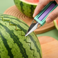🍈✨ 3-i-1 Fruktverktyg – Melonkula, Skär & Dekorera Frukt Enkelt