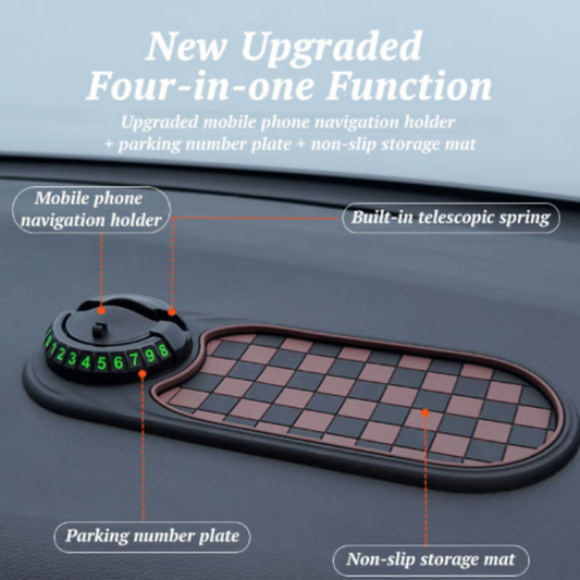 Multifunktionell halkskyddsmatta för bil