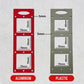 86 Type Sockets Aluminum Alloy Slotting Template