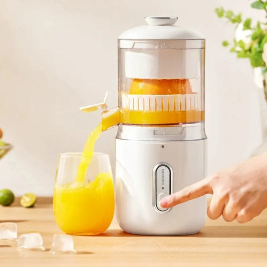 Bärbar elektrisk råsaftcentrifug🍊