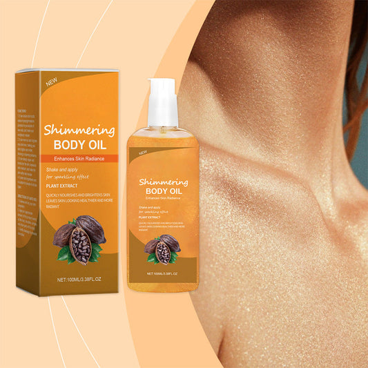 ✨Shining Moisturising Body Oil Återfuktande och närande kroppsolja för daglig vård av hela kroppen Massageolja