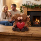 Highland Cow-par i harts