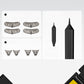 💋👁️ 50 % RABATT NU! 3-i-1 Ögonmakeup-kit – Eyeliner & Stämpel för Nedre Fransar ✨🖤 Skapa En Mer Definierad Blick