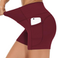 🧘‍♀️🔥 50% RABATT! Yogashorts med Hög Midja & Magkontroll