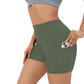 🧘‍♀️🔥 50% RABATT! Yogashorts med Hög Midja & Magkontroll