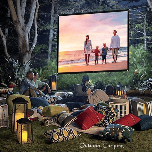 🎥✨ 50% RABATT! Bärbar 4K Projektorskärm – Anti-Light