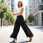 👖🌸 50% RABATT! Dambyxor med Spets & Vida Ben