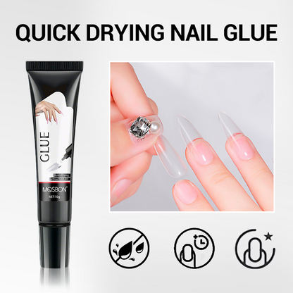 💅🔥 50% RABATT! Superstarkt Nagellim för Press-On Naglar