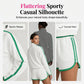Damset med pullover och dragsko i casual-modell