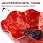 Handgjord Metallblomma på Pinne