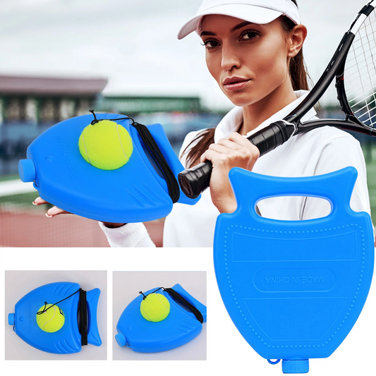 ⏰🔥 BEGRÄNSAT ERBJUDANDE – 50 % RABATT! 🎾 Bärbar Tennisbollkastare – Träna Själv När Som Helst & Var Som Helst 💪