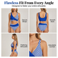 Randig Colorblock Bikini – Tvådelat Bikiniset för Dam