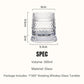 🥛🔥360° roterande whiskyglas