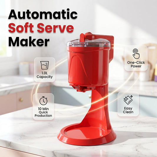 🍦 2026 STORSÄLJARE 🥳 50 000+ SÅLDA! 🔥 50 % RABATT NU! Automatisk Glassmaskin – Hemgjord Glass På Ett Enkelt Sätt ✨