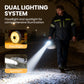 Solcellsdriven campinglampa med 20 m ljusslinga