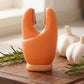 🧄🦀 Multifunktionell Fingervitlökskalare (Krabbkloliknande Design) – Skala Vitlök Snabbt, Rent & Utan Lukt
