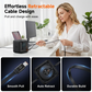 ⚡🔌 100W Snabbladdningskontakt – Utdragbar Kabel, Realtidsdisplay & Multiportsladdning Utan Kabeltrassel