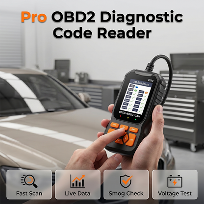 🚗🔧 V520 OBD2 Diagnostikverktyg – Läs, Analysera & Rensa Motorfelkoder På Sekunder