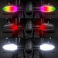 Electric Motorcycle Steering Projector Light