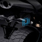 Electric Motorcycle Steering Projector Light