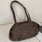 ✨NU 49% RABATT🐆 Avslappnad leopardmönstrad stor tygväska | Streetwear-stil, passar till varje look!