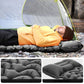 🏕️✨ 50% RABATT! Lätt Bärbar Luftmadrass – Ultratjock Komfort Med Inbyggd Fotpump & Kudde 🌙