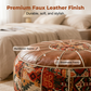 🪑✨ Multifunktionell Ottoman-Sittpuff Med Förvaring – Elegant Sittplats & Smart Förvaringslösning