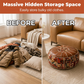 🪑✨ Multifunktionell Ottoman-Sittpuff Med Förvaring – Elegant Sittplats & Smart Förvaringslösning