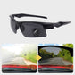 🕶️ Herrsolglasögon med HD-Polariserade Glas – Antireflex, UV-Skydd & Klar Sikt Dag Som Natt 🚗🌙