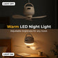 🏕️ 2-i-1 USB-Fläkt med LED-Belysning – Lätt, Tyst & Portabel
