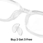 Anti-Slip Silicone Nose Pads with Air Cushion for Glasses