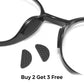 Anti-Slip Silicone Nose Pads with Air Cushion for Glasses