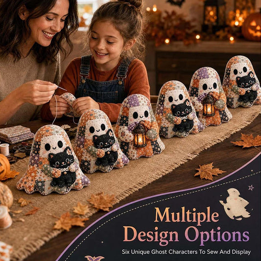 🎃 Årets Mysigaste Halloween DIY-kit – Skapa Dina Egna Charmiga Spöken 👻