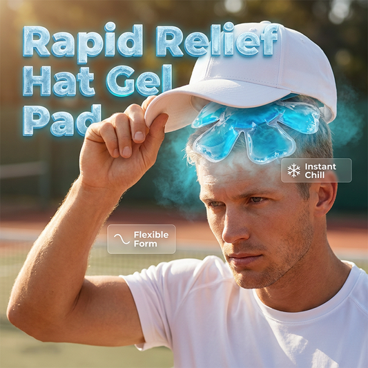 🧊 50% RABATT! 🧢 Återanvändbart kylande ispack för hatt – Håller dig sval under soliga dagar – Flexibel, diskret & perfekt för utomhusjobb, vandring eller sport – aktiveras med vatten och kyler i timmar 🌞✨
