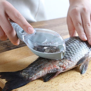 🐟🔥 50 % RABATT NU! ⏰ Bärbar Fiskfjällsskalare – Ta Bort Fiskfjäll Snabbt & Enkelt Utan Onödigt Spill 🔪✨
