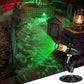 👻💚 50 % RABATT! Green Laser Swamp Light – 360° Justerbar Halloweenbelysning för Hus & Trädgård 🎃
