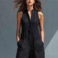 👗 50% RABATT! ✨ Ärmlös Knäppbar Byxdress med Vida Ben – Elegant, Bekväm & Perfekt För En Trendig Look 💃