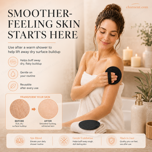 🧖‍♀️ 50 % RABATT! Skrubb-baddynor – exfoliera skonsamt, rensa porer & få strålande hud. Hållbart gummi, enkelt att rengöra ✨🛀