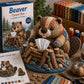 🐻 DIY Näsduksask med Söta Djur – Skapa Din Egen Mysiga Inredningsdetalj
