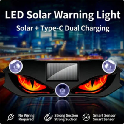 🚗🔆 Solcellsdriven LED-varningslampa för bilar – 49 % rabatt! Solcellsdriven, väderbeständig, aktiveras automatiskt när det blir mörkt – för ökad säkerhet vid vägkanten. 🔥🛡️