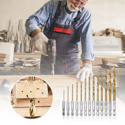 🔧 13-delars Multifunktionellt Borrbitsset