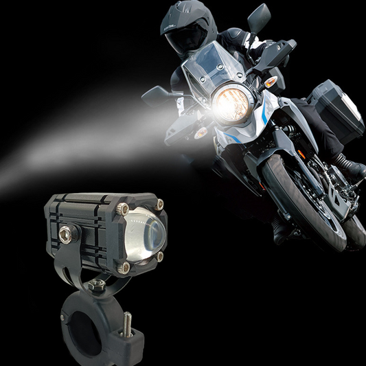 💡 Universell LED-Strålkastare för Motorcykel – Starkare Sikt & Ökad Säkerhet