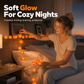 🎃✨ Halloween LED-Ljusslinga med Ringblommor – Skapa Magisk Höststämning Inomhus & Utomhus