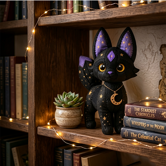 🌙 Mystic Patchwork Animal Sykit – Skapa Ditt Eget Magiska Mjukisdjur