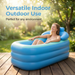 🛁 Uppblåsbart Badkar för Vuxna – Skapa Ditt Eget Spa Hemma