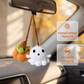 👻🎃 KÖP 2, FÅ 1 GRATIS! 🖤 Gör bilen redo för Halloween!  🏷️ Handvirkat Halloween-hänge för bilen – Kusligt Gullig Bildekoration