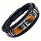 📿Nytt modearmband! Flätat armband i PU-läder för män och kvinnor