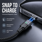 🧲 Magnetisk Snabbladdande USB-kabel – Enkelt Klick, Stabil Laddning