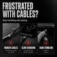 🧲 Magnetisk Snabbladdande USB-kabel – Enkelt Klick, Stabil Laddning
